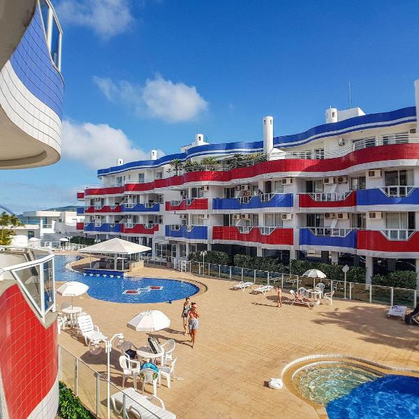 Apartamento para 6 pessoas frente piscina - HB37F - Foto 4