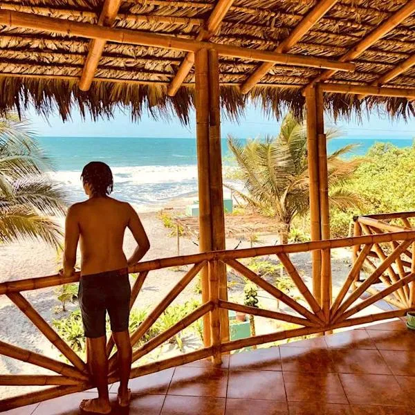 Seaside Garden Ecolodge Mompiche, hotel a Mompiche