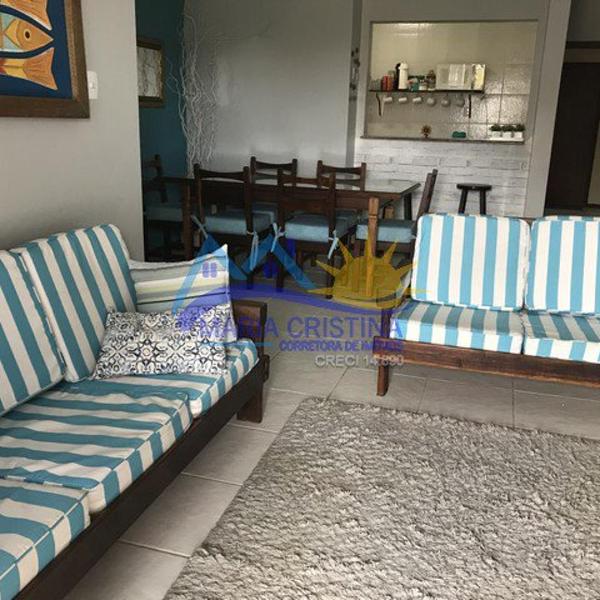 Lindo apartamento na praia de Mariscal Pé na areia - Foto 4
