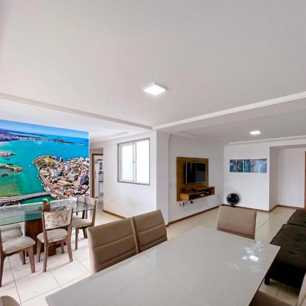 Cobertura c/ vista para o mar e montanhas, churrasqueira, 4 quartos 2 Vg garagem - Foto 5