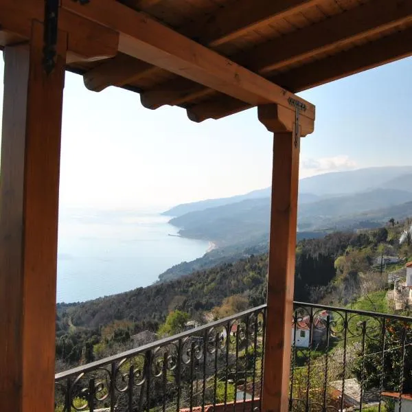Notas Pelion Seaview Villa, hotelli Zagorássa