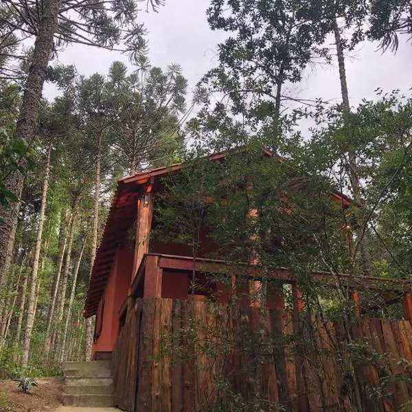 Pousada Chalés da Lua, hotel i Munhoz