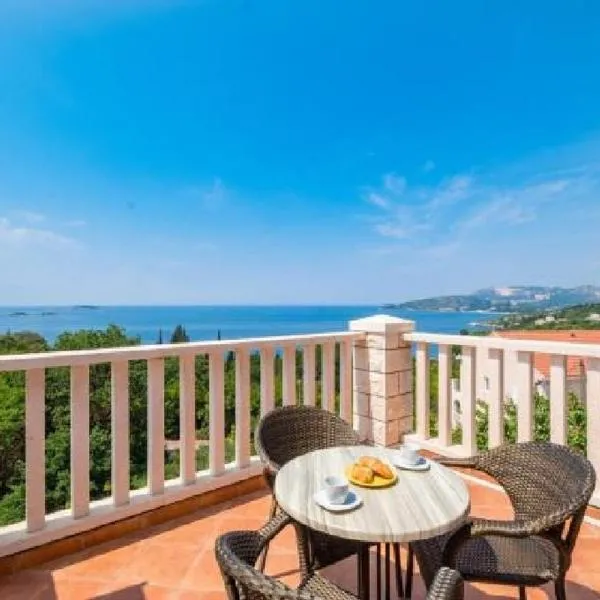 Villa Panorama Dubrovnik, отель в Млини