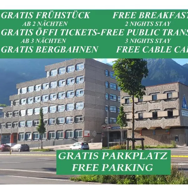 Jugendherberge Innsbruck - Youth Hostel, hotel v destinaci Innsbruck