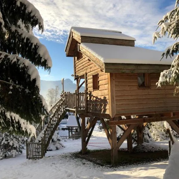 La Cabane à l'Orée des Bornes, hotel en Thorens-Glières