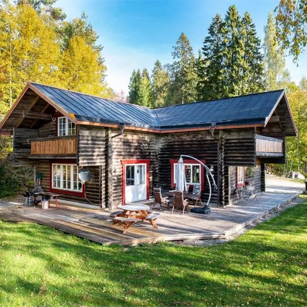Luxurious Log House - Gränsfors 354, hotel v destinaci Bergsjö