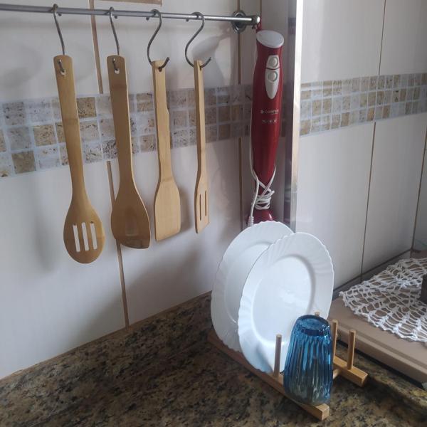 Apartamento Studio ao Lado da Praia com Wi-Fi e TV Smart - Foto 3