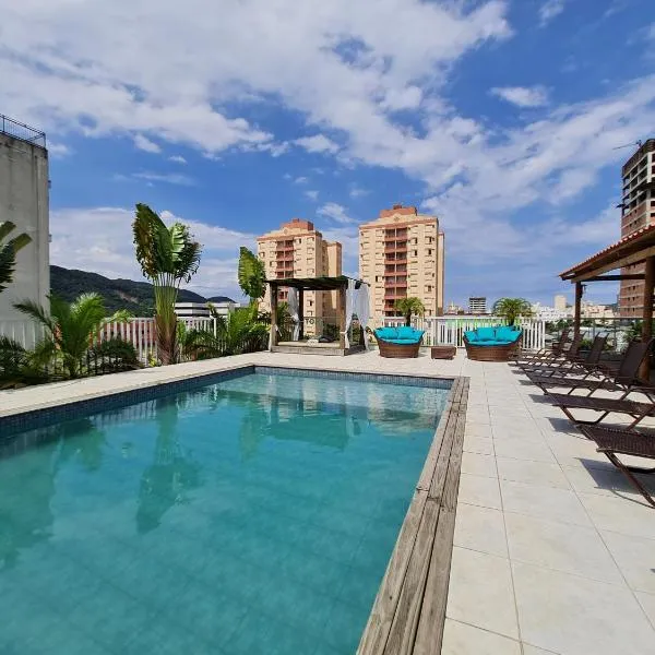 Don Marcos Hotel com Restaurante e Pizzaria, hotel v destinaci Guarujá