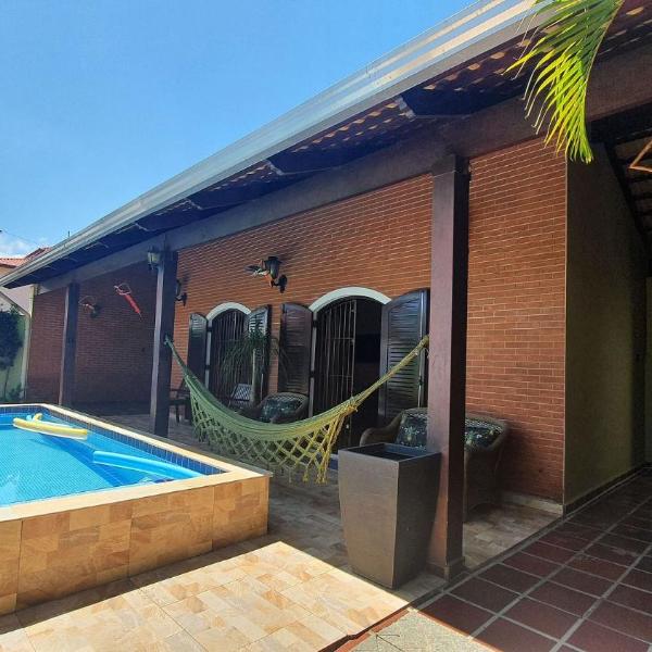 Elegante com lareira, Piscina, Área Gourmet, Bilhar, Wi-Fi, SmartTV