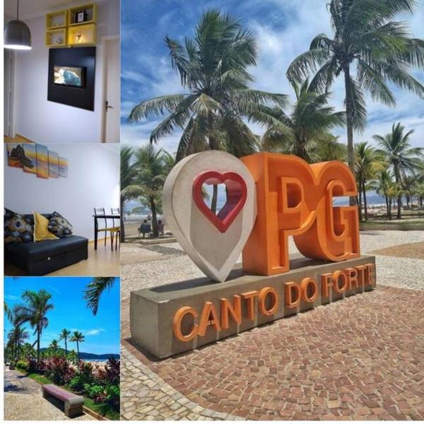 Apartamento no canto do Forte, Praia Grande - SP