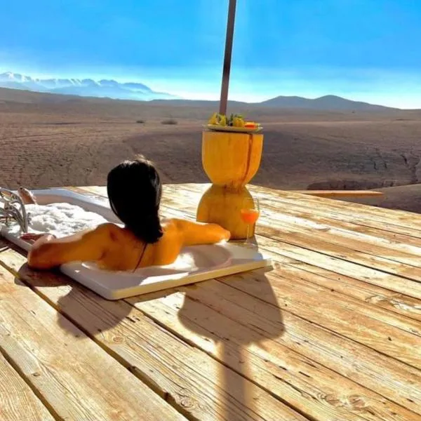 Agafay Luxury camp, hotel Marrákesben