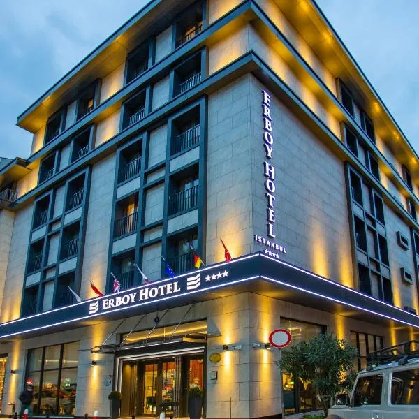 Erboy Hotel Istanbul Sirkeci、イスタンブールのホテル