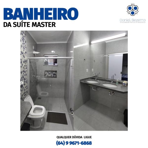 Casa com piscina, churrasqueira, 3 suítes com ar condicionado - Foto 3