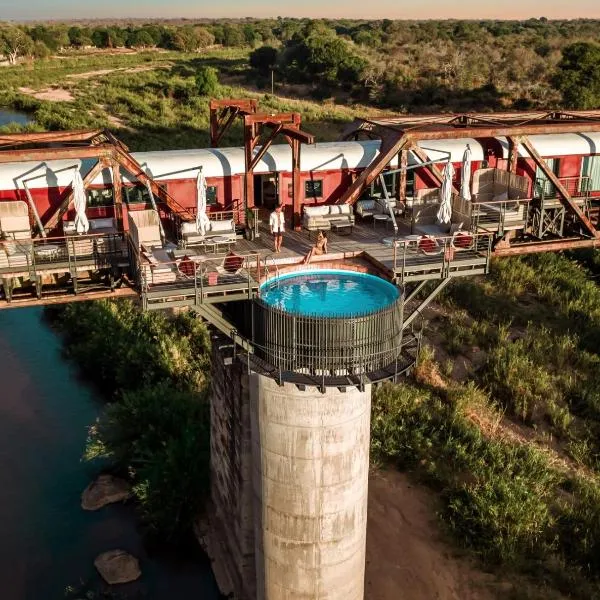 Kruger Shalati - Train on The Bridge & Garden Suites, hotel v destinaci Skukuza