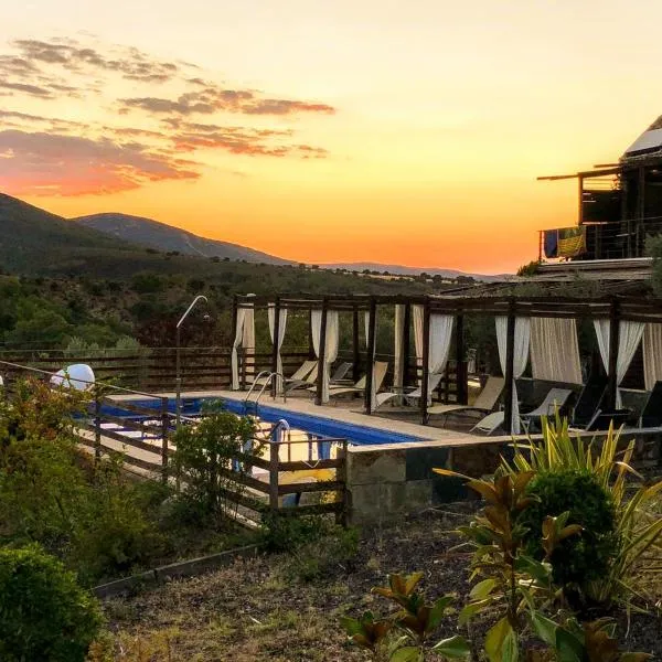 El Refugio de Cristal, hotel in Robledo del Buey