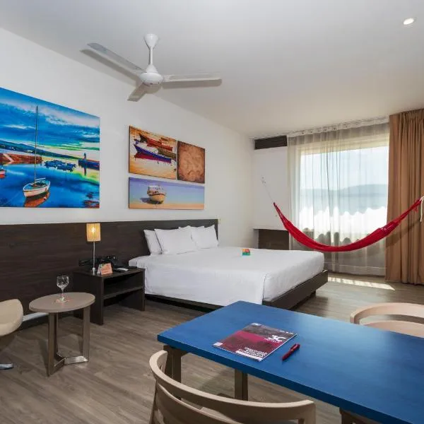 Pop Art Hotel CLC Mamonal Cartagena, hotel em Turbaco