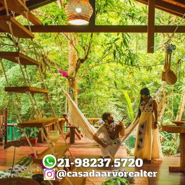 알테르 두 차오에 위치한 호텔 CASA DA ARVORE, sonho na Amazônia, 2min a pé da praia