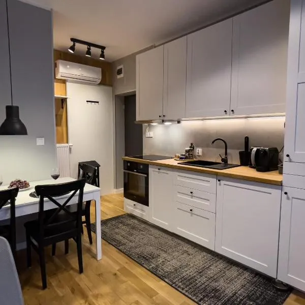URABN APARTMENTS Studio with garden No 2A Chorzów Katowice FREE PRIVATE PARKING, Self CHECK-IN, hotel di Chorzów