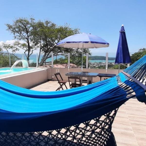 CASA COM PISCINA e VISTA PARA O MAR - Porto Belo-SC Bombinhas-SC