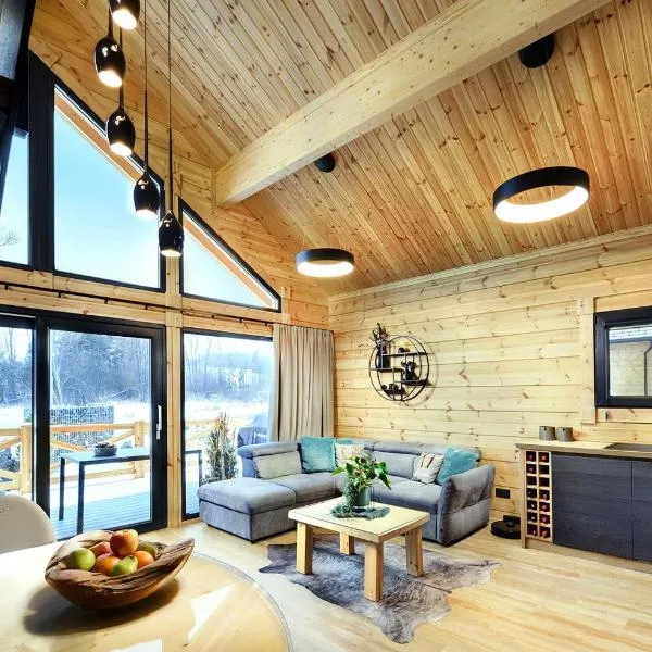 Vila Valentina Luxury Chalet in High Tatras、ヴェルカー・ロムニツァのホテル