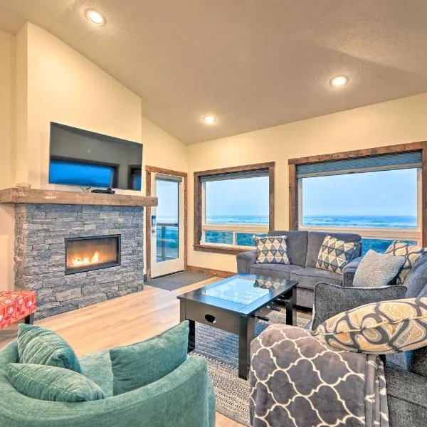 Sanderling Sea Cottages, Unit 5 with Ocean Views!, hotel in Waldport