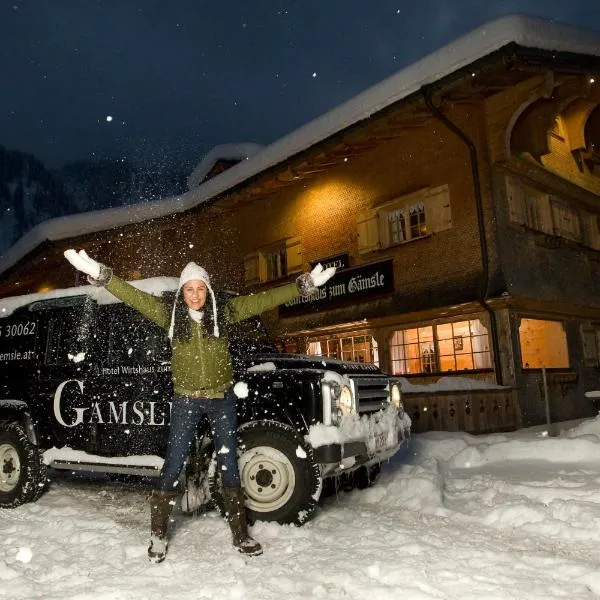 Gämsle Hotel, Wirtshaus & mehr, hotel v mestu Faschina