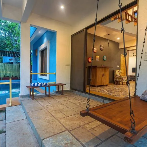 SaffronStays Beach Blues, Alibaug, hotel v destinaci Alibag