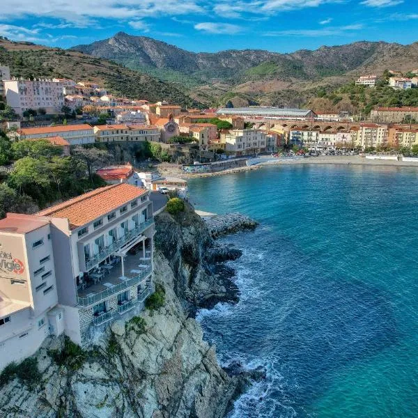 Hotel La Vigie - Face à la mer: Cerbère şehrinde bir otel