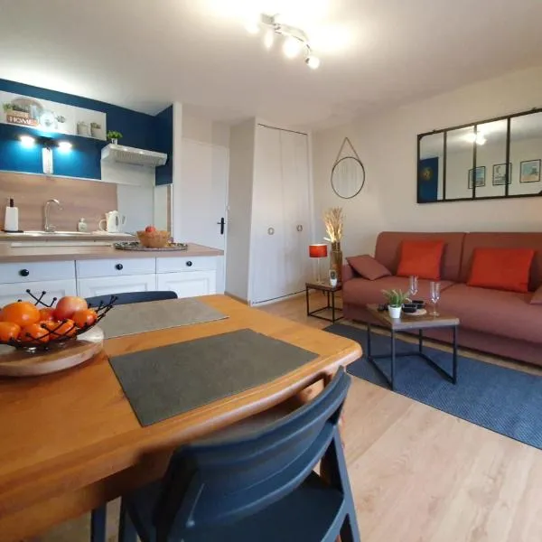 Studio 1 - 4 pers à 300m de la plage avec vue mer, hotelli kohteessa Stella-Plage