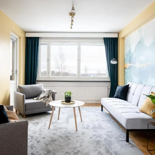 2 Bedroom apartment with free parking, хотел в Сиилинярви