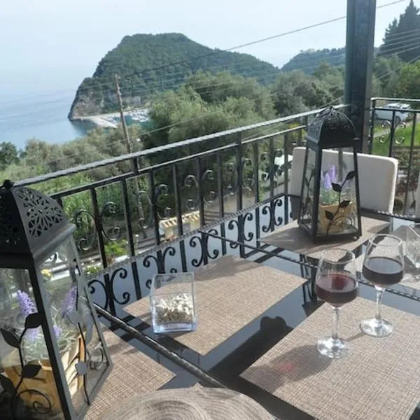 angela panorama, hotel v destinaci Paleokastritsa