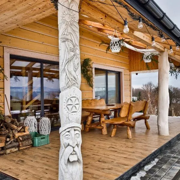 Góralski dom z Sauną, miejsce do wyciszenia się, hotel v destinaci Gostwica