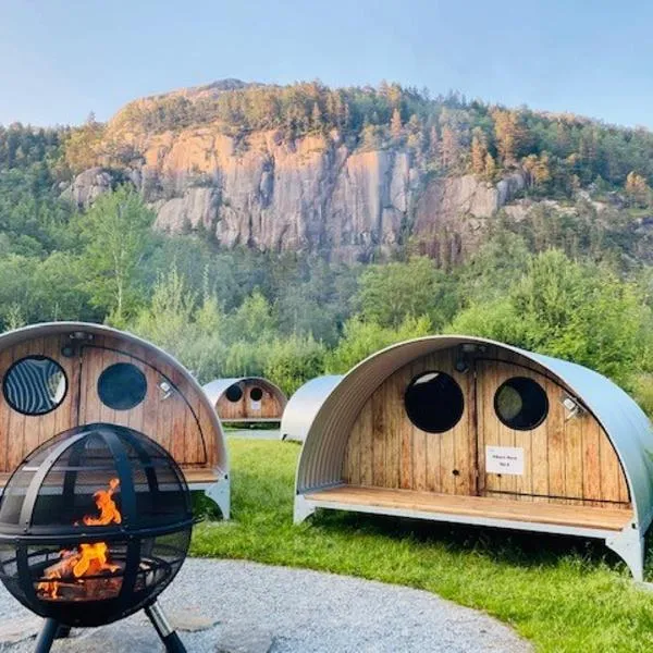 Hikers Camp, Part of Preikestolen BaseCamp, hotell i Jørpeland