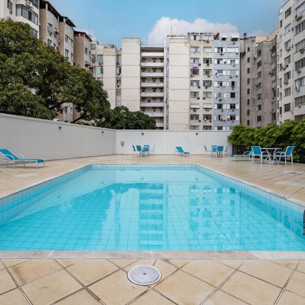 One Flat - Piscina e tranquilidade no coração de Copacabana - Foto 4