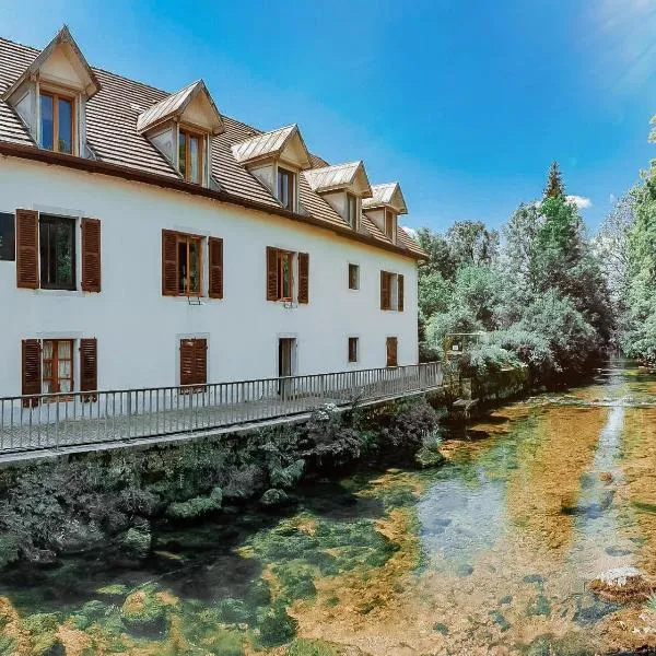 Auberge de la Rivière, hotel v destinaci Foncine-le-Haut