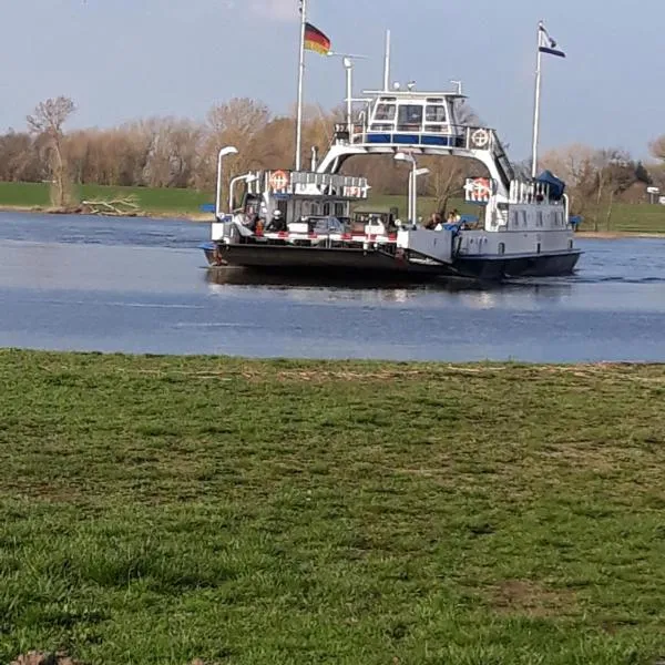 Ferienwohnung an der Elbe, hotel v destinaci Bleckede
