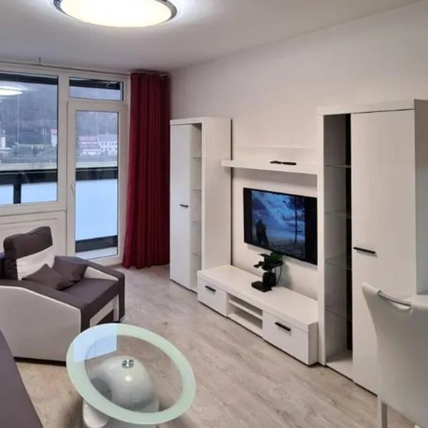 Útulný apartmán v centru, s krásným výhledem, hotel v destinaci Děčín