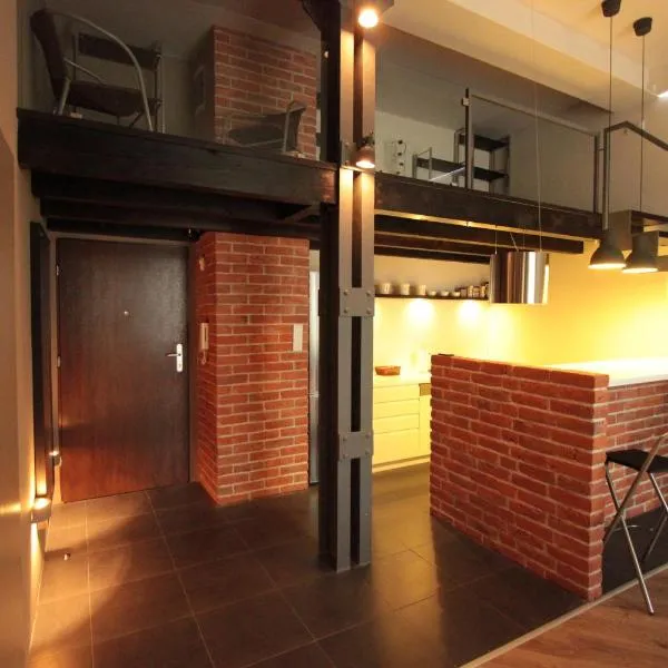 Loft Niezapominajka w Tobaco Park, hotel di Łódź