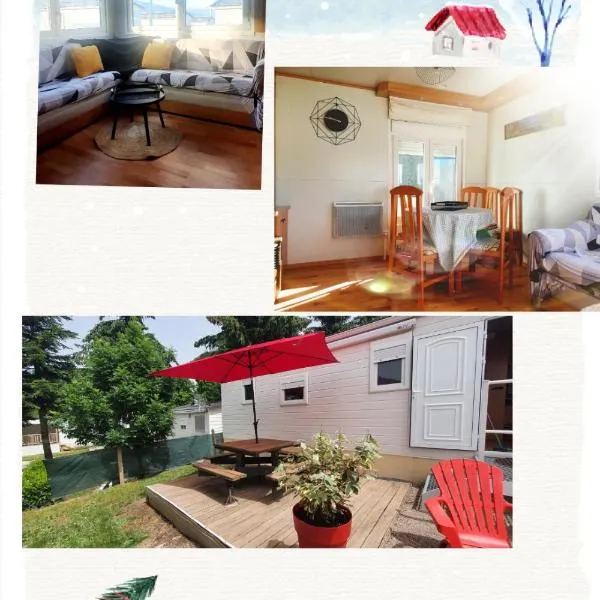 Mobil home dans camping, hotel v destinaci Saillagouse