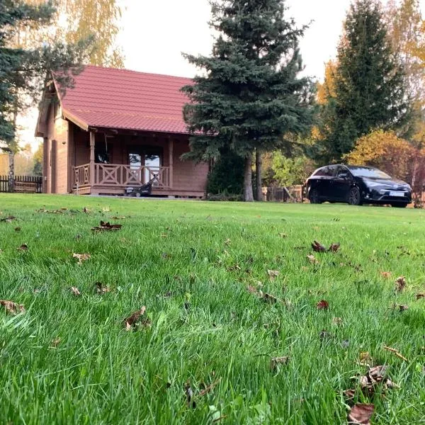 KrzyweProgi - domek na Mazurach nad jeziorem Krzywe, hotel i Dłużec