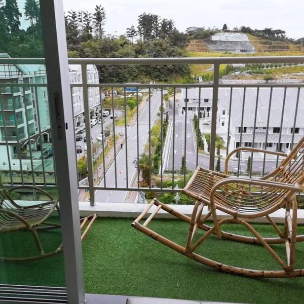 W6WarmStay@GoldenHills/3RPenthouse/WiFi/PasarMalamView/2carpark, hotel v destinaci Brinchang