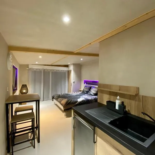 LE STUDIO,Superbe appartement meublé avec terrasse, hotel em Foucherans