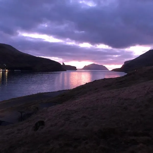 The house with the amazing view, hotel em Mykines