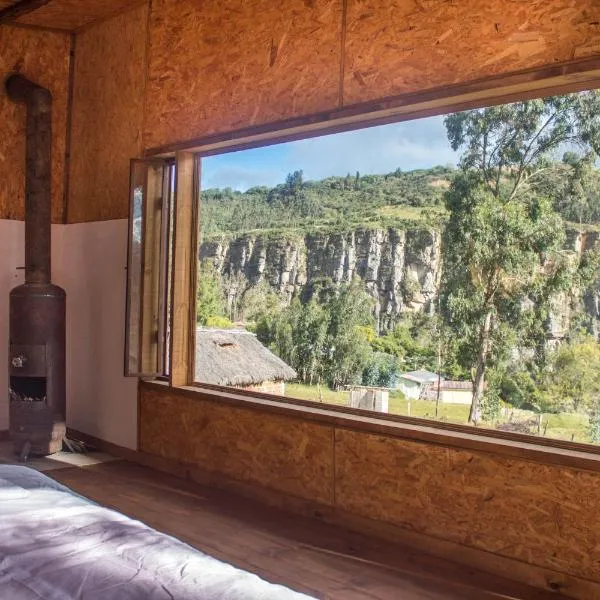 La Casa de las Estrellas, hotel u gradu Suesca