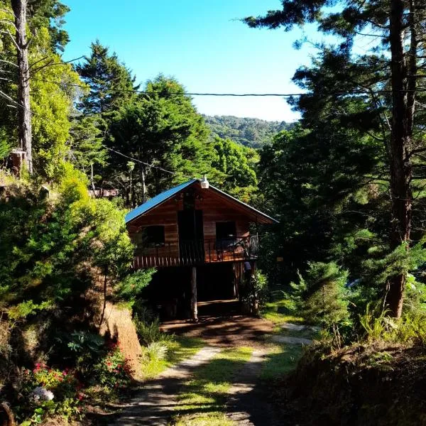 Cabaña de montaña Queca, hótel í Poás