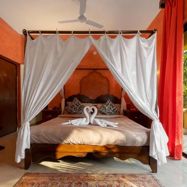juSTa Morjim Beach Resort Goa - 80 Steps from Morjim Beach, hotel in Morjim