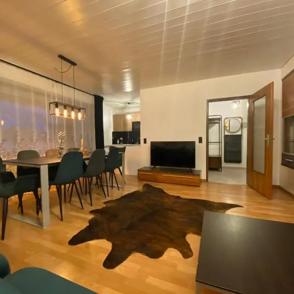 Apartment am Wasserfall mit Sauna & Top-Lage, מלון בפלדברג