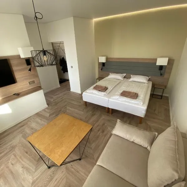 MOYA Apartmentai, hotel di Naujoji Akmenė