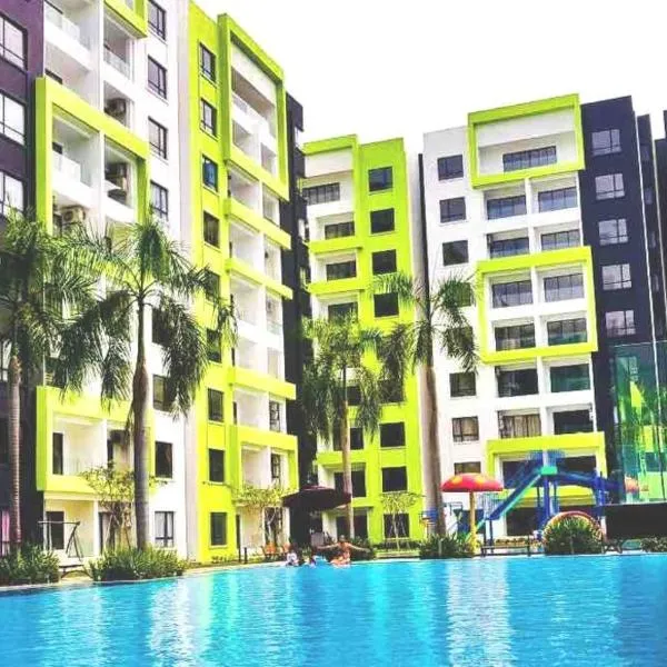 Manhattan Condo Ipoh with Water Park and Pool View, hotel v destinaci Ipoh