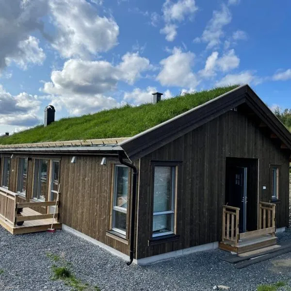Brand new cottage with super views Skeikampen, отель в городе Mellbø